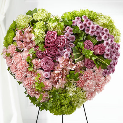 Heartwarming Standing Heart –  Salem Floral Llc, West Salem WI