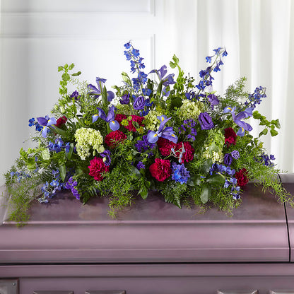 Always Treasured Casket Spray –  Salem Floral Llc, West Salem WI