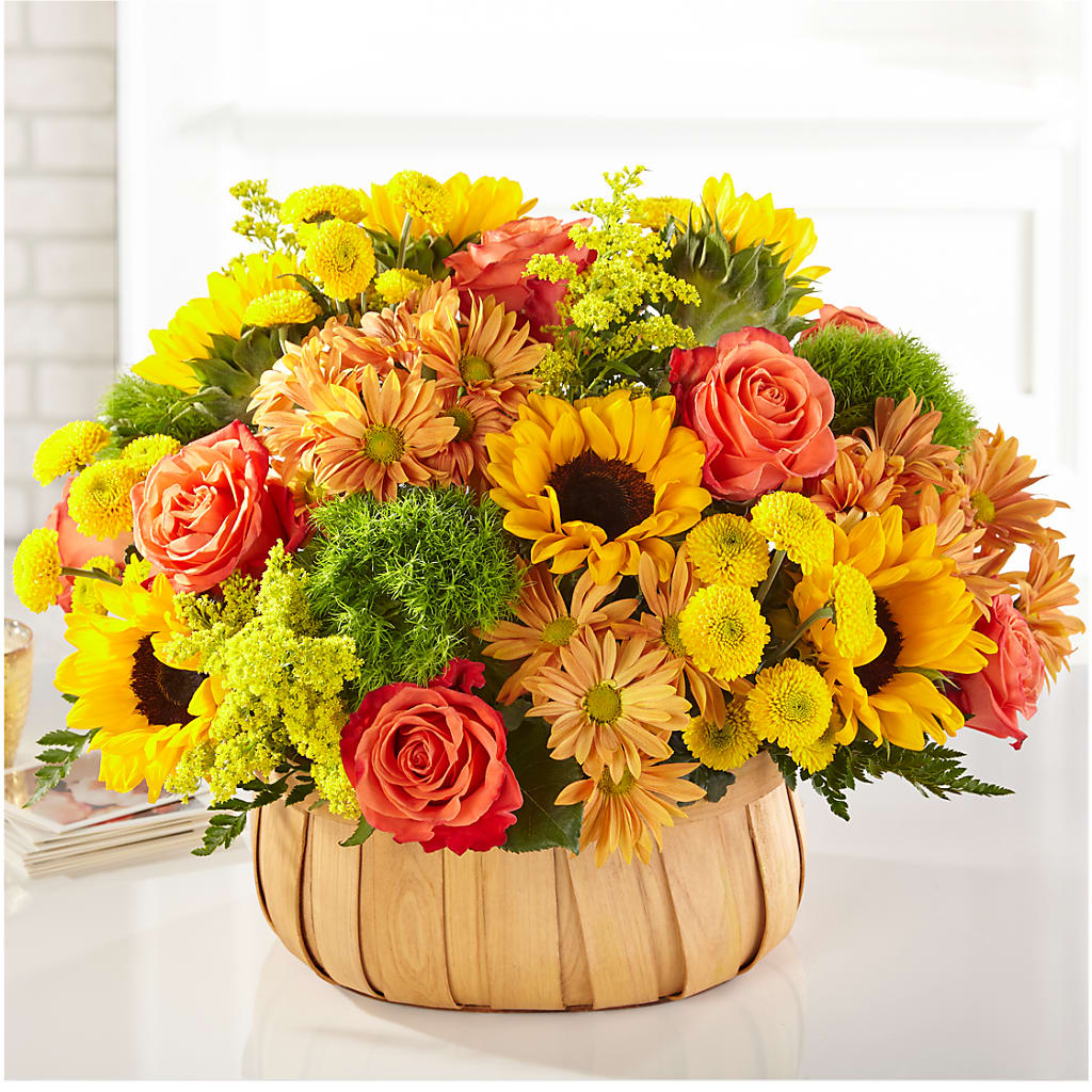 Harvest Sunflower Basket –  Salem Floral Llc, West Salem WI