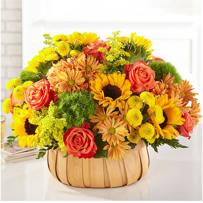 Harvest Sunflower Basket –  Salem Floral Llc, West Salem WI