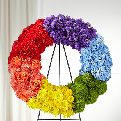 Circle of Love Wreath –  Salem Floral Llc, West Salem WI