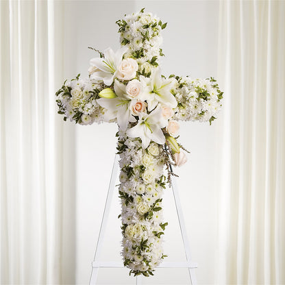 Spiritual Guidance Standing Spray –  Salem Floral Llc, West Salem WI