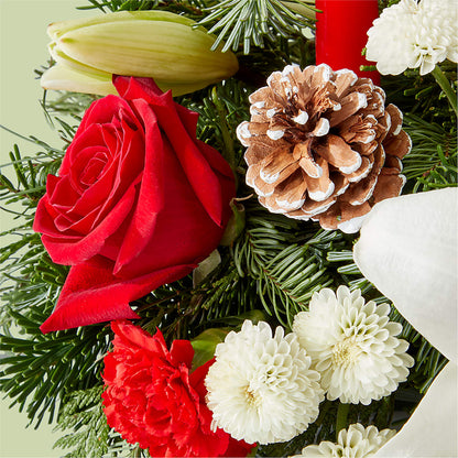 Seasonal Festivities Centerpiece –  Salem Floral Llc, West Salem WI