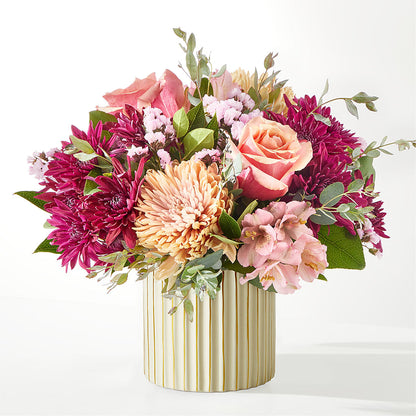 Berry Cobbler Bouquet with Ivory Vase –  Salem Floral Llc, West Salem WI