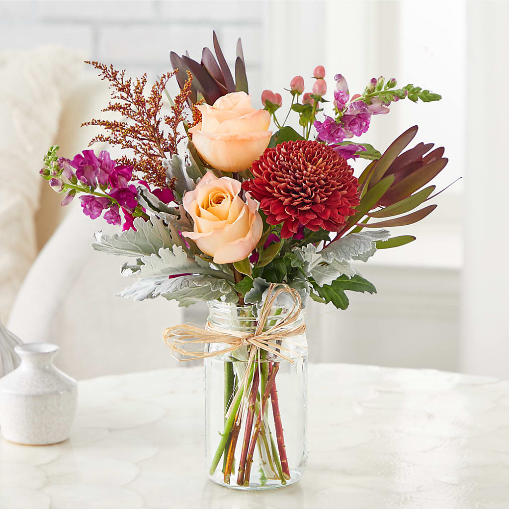 Moody Hues Bouquet –  Salem Floral Llc, West Salem WI