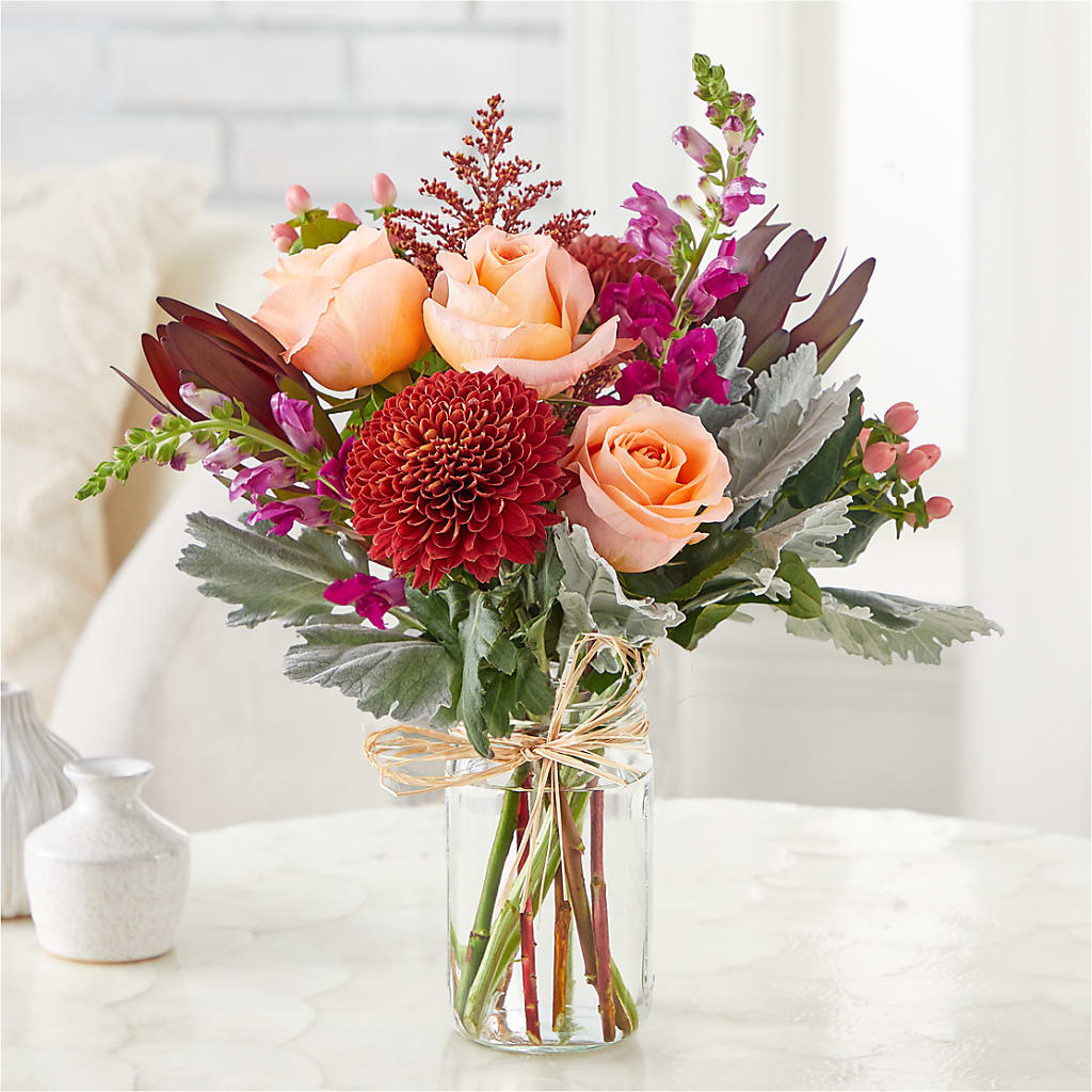 Moody Hues Bouquet –  Salem Floral Llc, West Salem WI