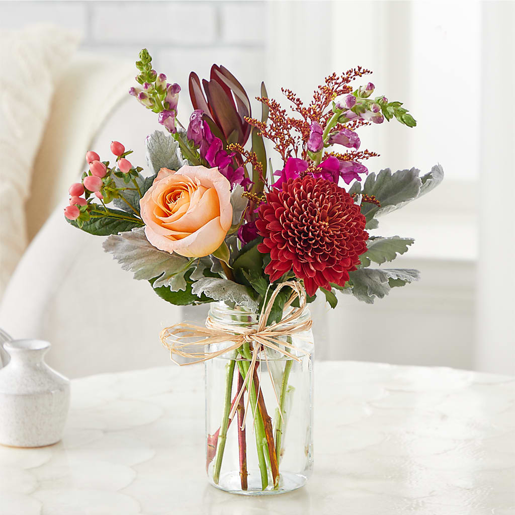 Moody Hues Bouquet –  Salem Floral Llc, West Salem WI