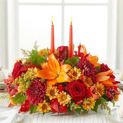 Autumn's Embrace Centerpiece –  Salem Floral Llc, West Salem WI