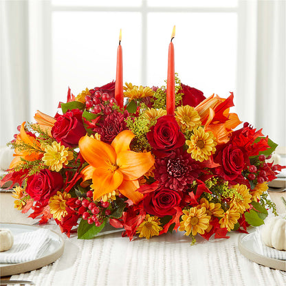 Autumn's Embrace Centerpiece –  Salem Floral Llc, West Salem WI