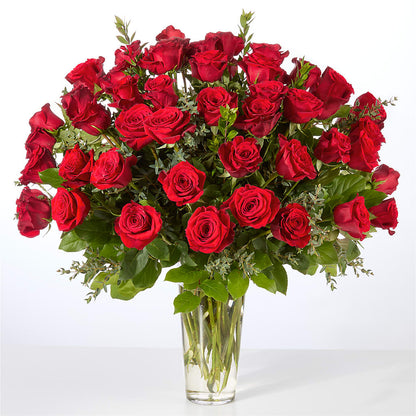 Forever Yours Fifty Stem Red Rose Bouquet –  Salem Floral Llc, West Salem WI