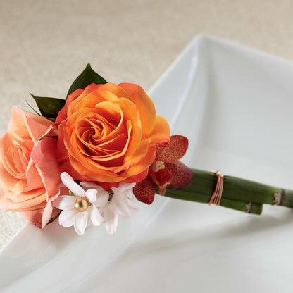 Sunset Dream Boutonniere –  Salem Floral Llc, West Salem WI
