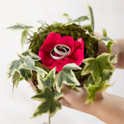 Lila Rose Ring Nest –  Salem Floral Llc, West Salem WI