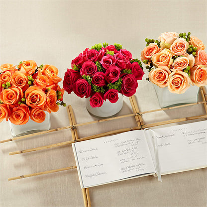 Dawn Rose Centerpiece –  Salem Floral Llc, West Salem WI